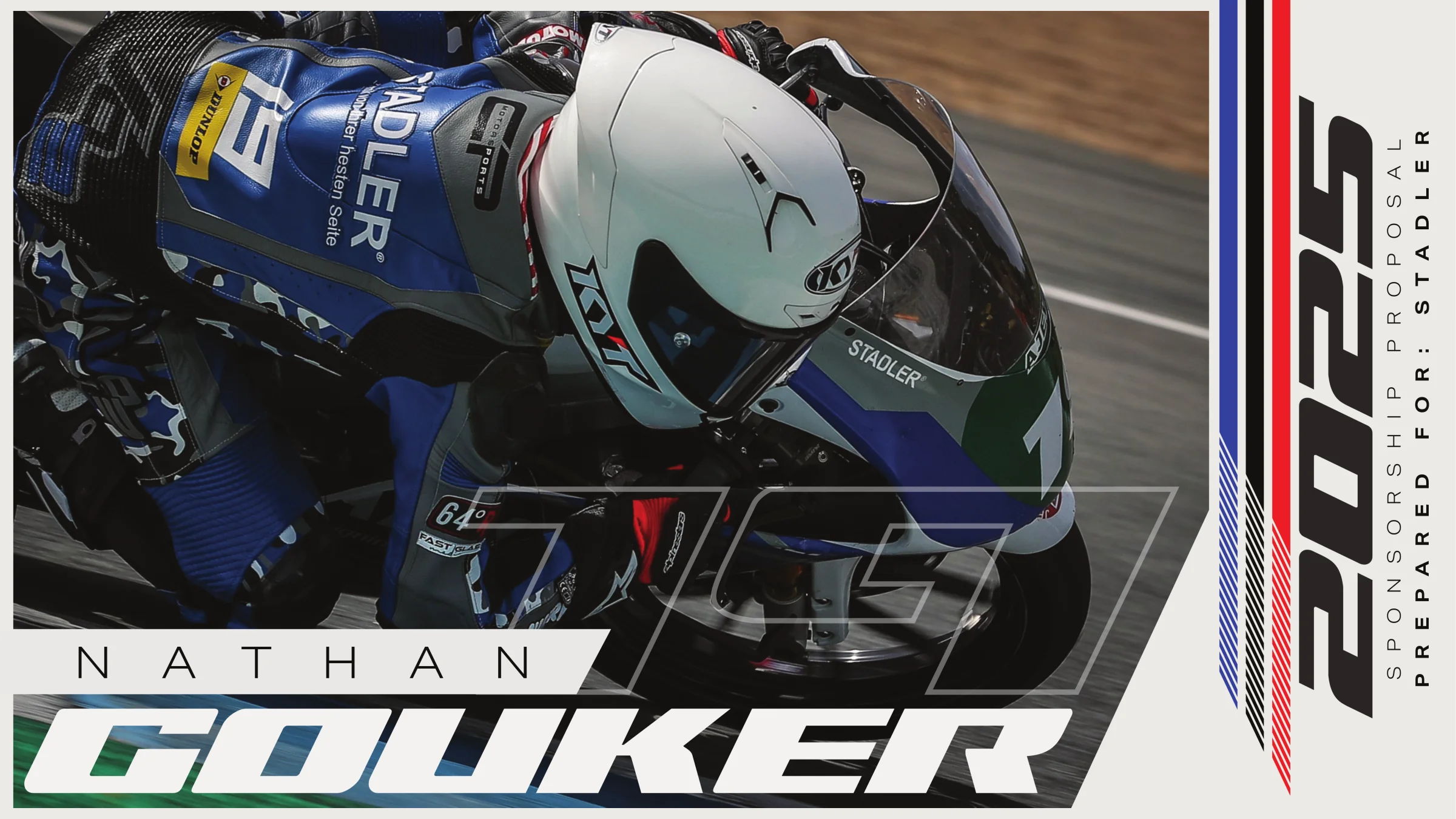Nathan Gouker Racing sponsorship deck